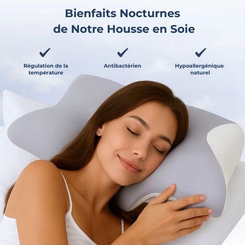 Housse Rafraîchissante en Soie pour SomniFlex™